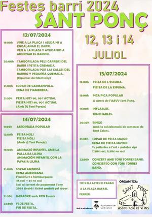 Festa Major de Sant Pon