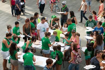 Taller d'engalanar bicicletes