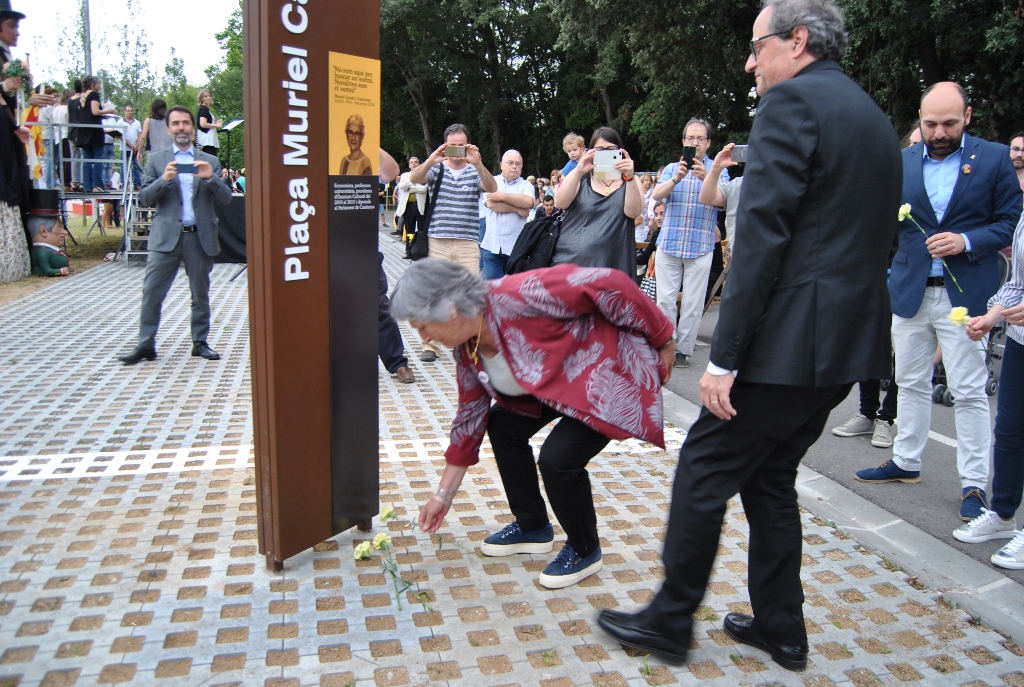 Inauguraci de la pl. Muriel Casals i el c. Senyoreta Rosita, i del nou Soler de Vilardell i mduls de l'Institut - Foto 70349598