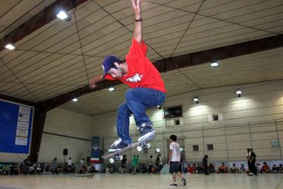 Skateboarding