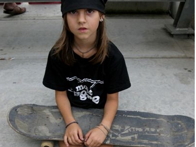 Skateboarding