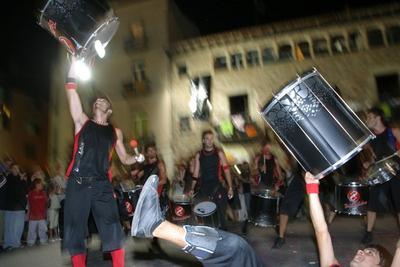Cercavila, amb el grup Bricandeira