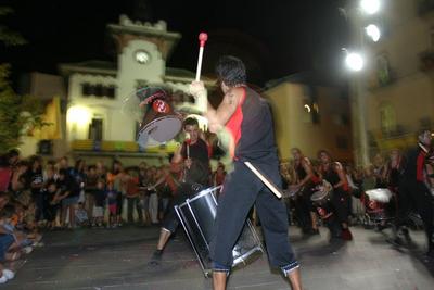 Cercavila, amb el grup Bricandeira