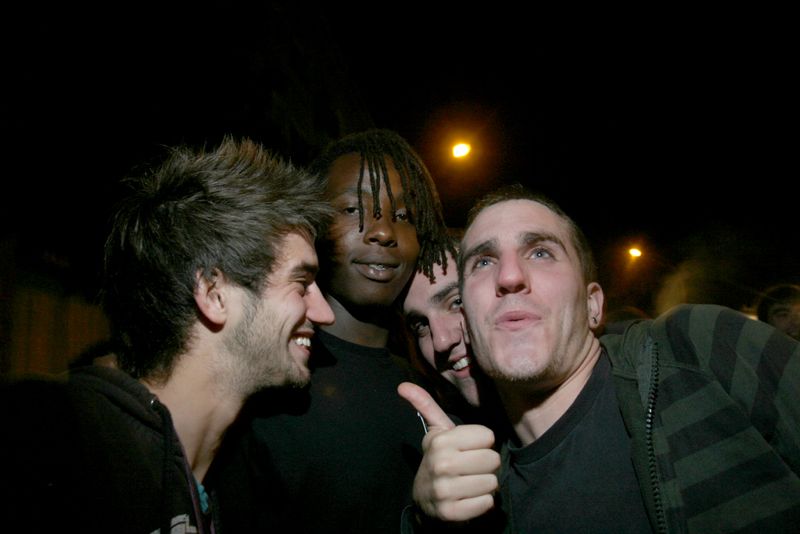 De cara a barraca
