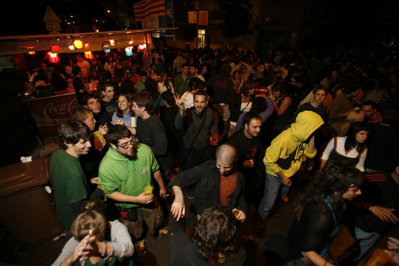 De cara a barraca