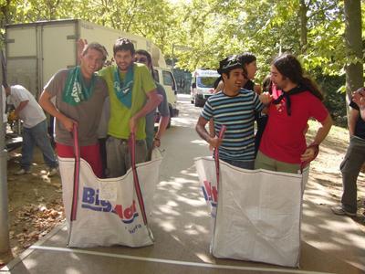 Cursa de sacs industrials