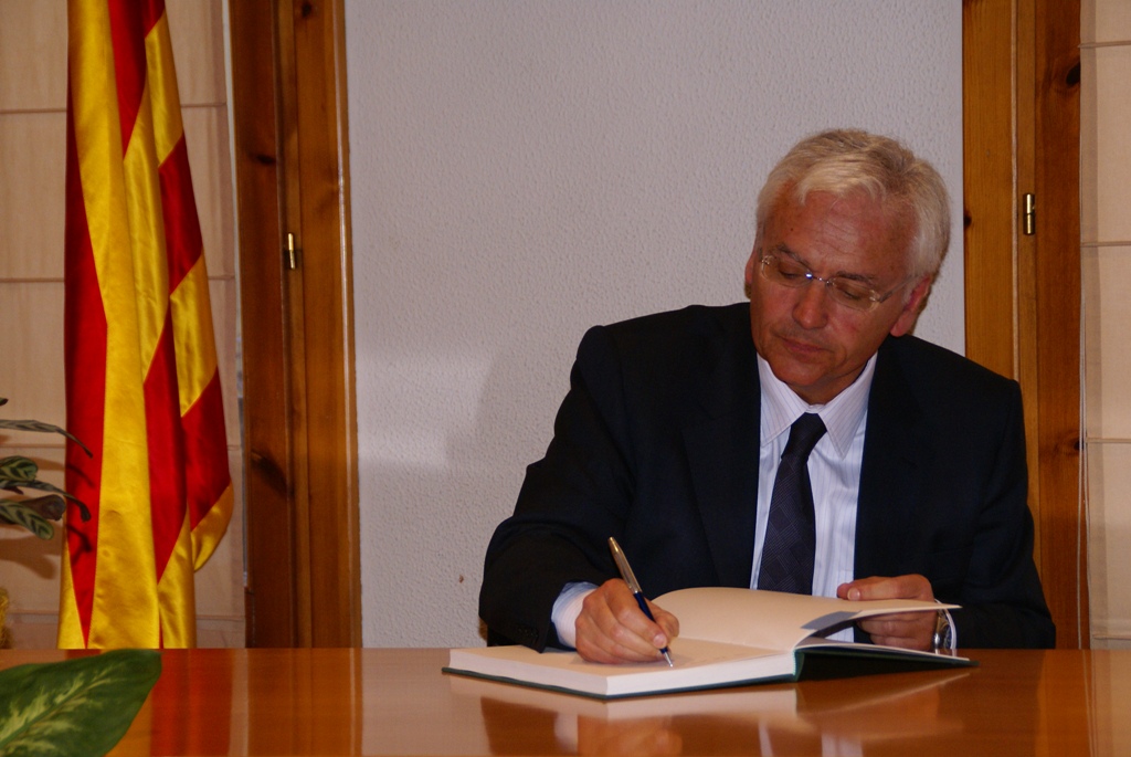 Rebuda Conseller Ferran Mascarell - Foto 57410078