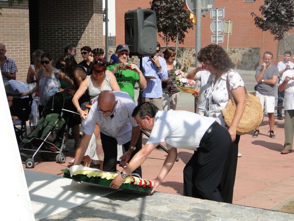 ofrena floral Diada