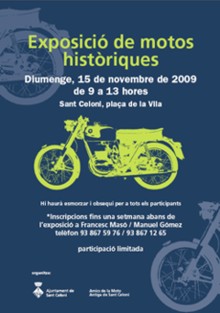 Cartell motos antigues