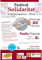 Festival de Solidaritat Poster