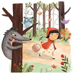 classic tale Little red riding Hood