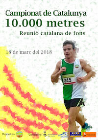 Campionat Catalunya 10.000m Cartell