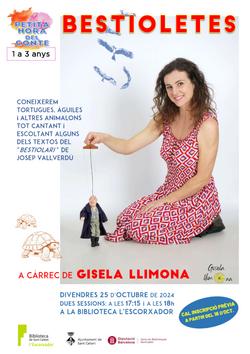 Cartell gisela Llimona sessió bestioletes