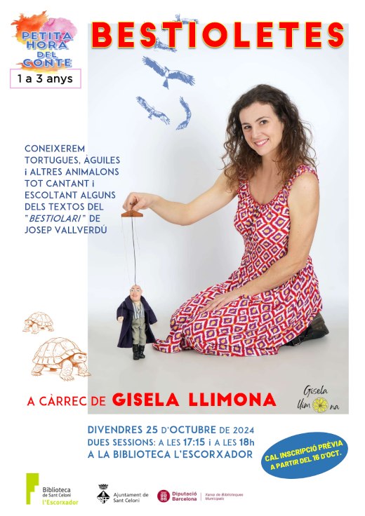 Cartell gisela Llimona sessi bestioletes