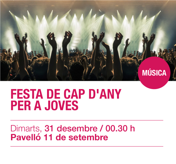 Festa Cap d'Any per a joves