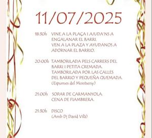 festa major sant ponç