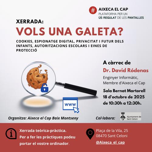 Xerrada Vols una galeta?
