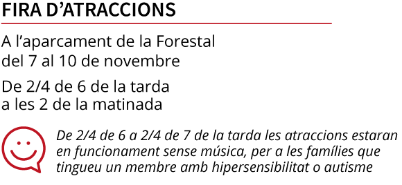 Fira atraccions