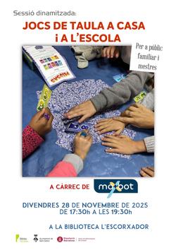 cartell jocs taula Maxbot