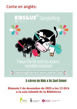 Cartell sessió kids & us