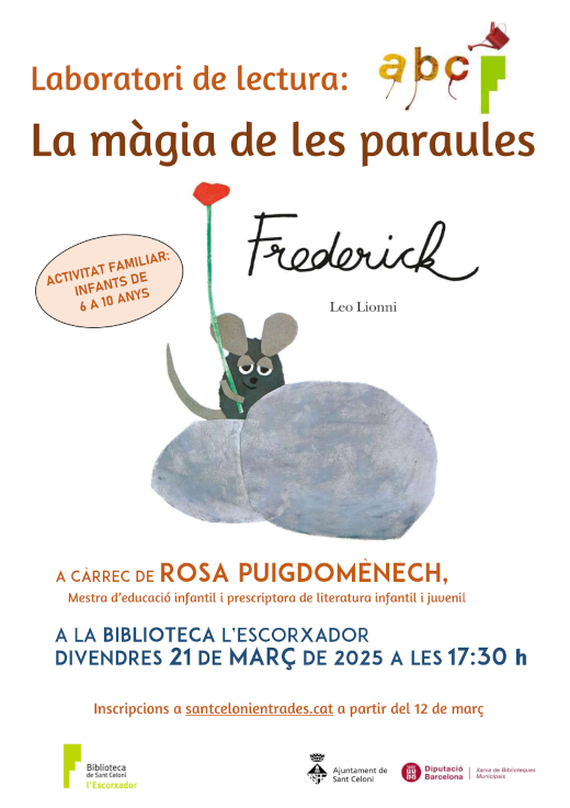cartell Laboratori Mgia paraules