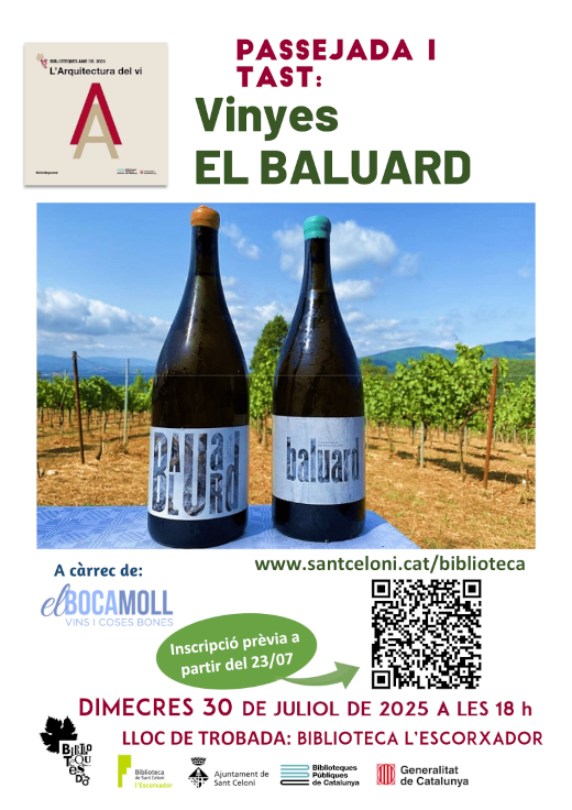 cartell Passejada vinyes