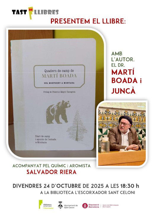 Cartell Mart Boada Quadern de camp