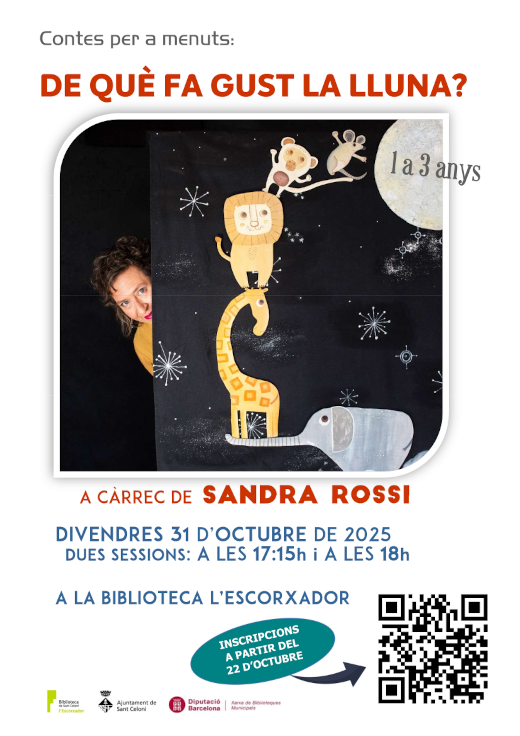 Cartell contes Sandra Rossi