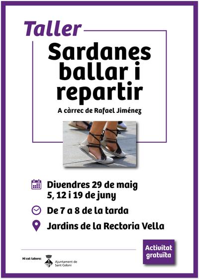 Comptar i repartir sardanes