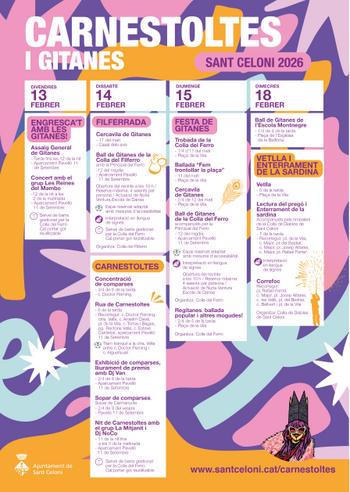 Carnestoltes i gitanes 2026