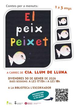 Cartell sessi&oacute; peix peixet