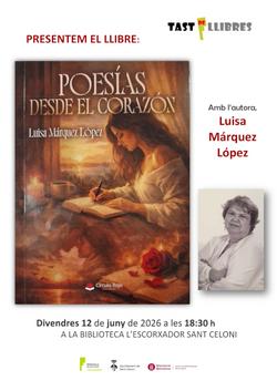 Cartell Tast Poes&iacute;as desde el coraz&oacute;n