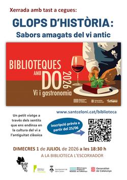 Cartell Glops d'hist&ograve;ria