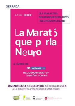Cartell Xerrada Marató 26