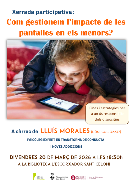 Cartell xerrada pantalles