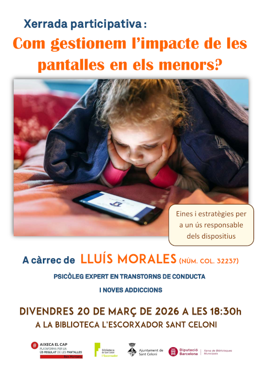 cartell xerrada pantalles