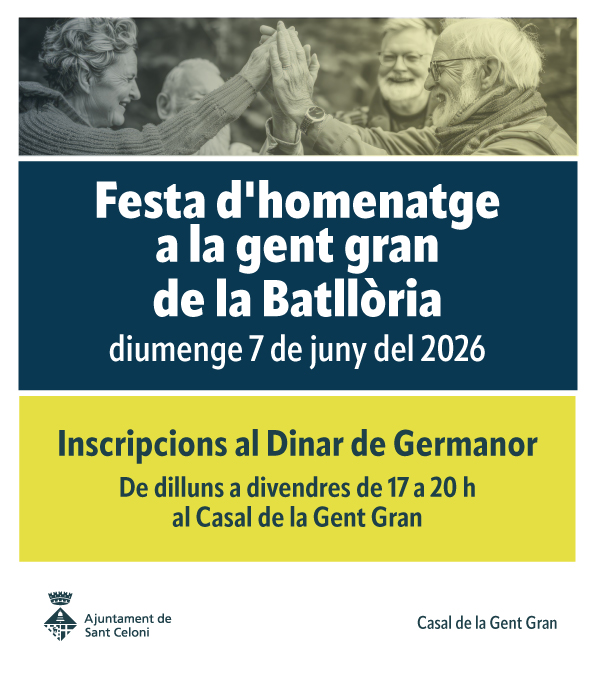 Homenatge gent gran Batll�ria