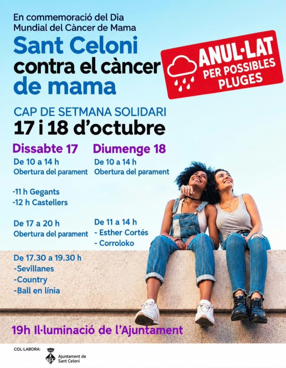 sant celoni contra el c�ncer