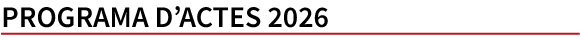 Sant Mart&iacute; 2026