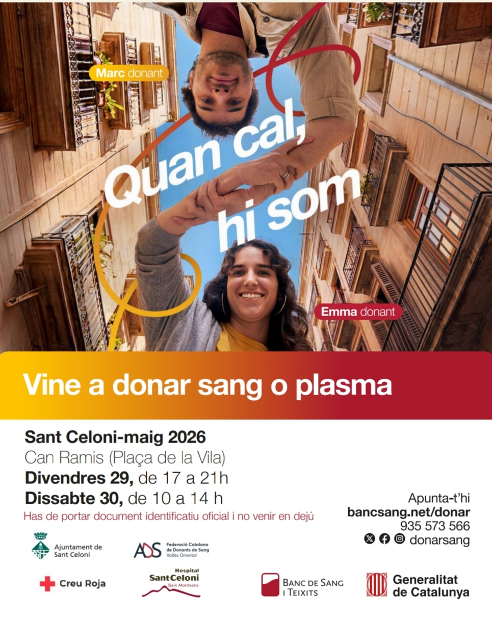 donaci� sang maig