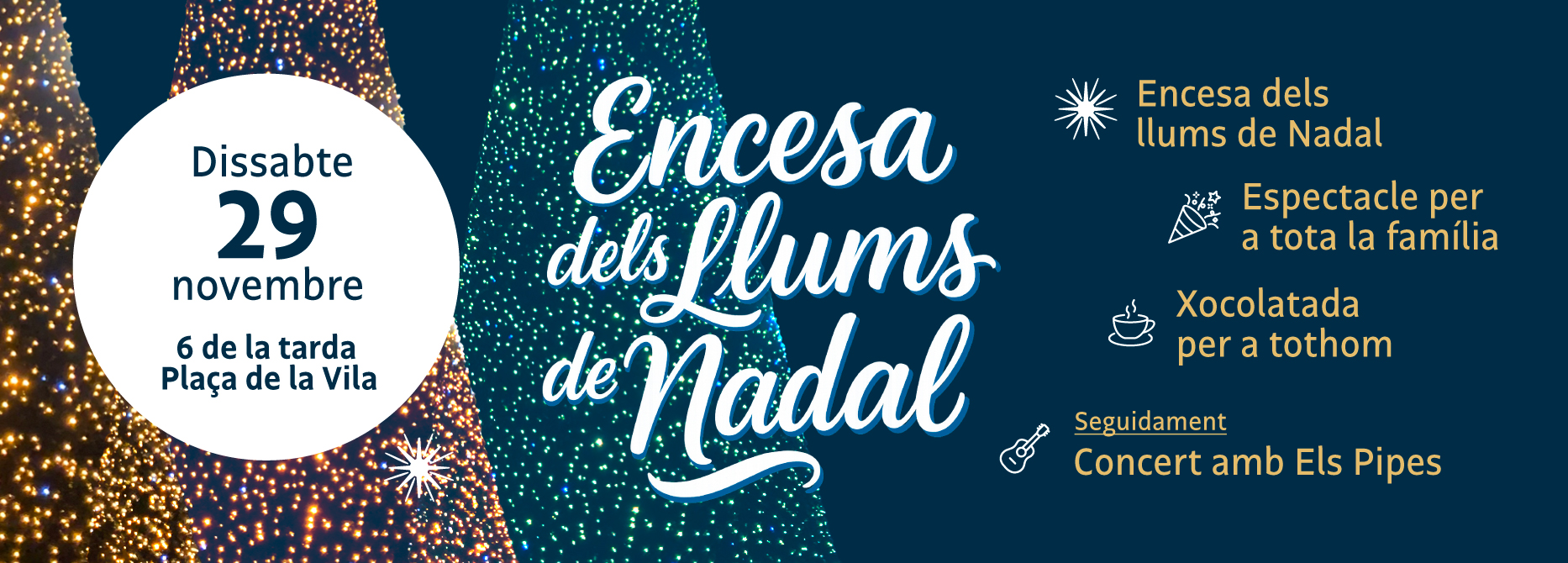 Encesa dels llums de Nadal