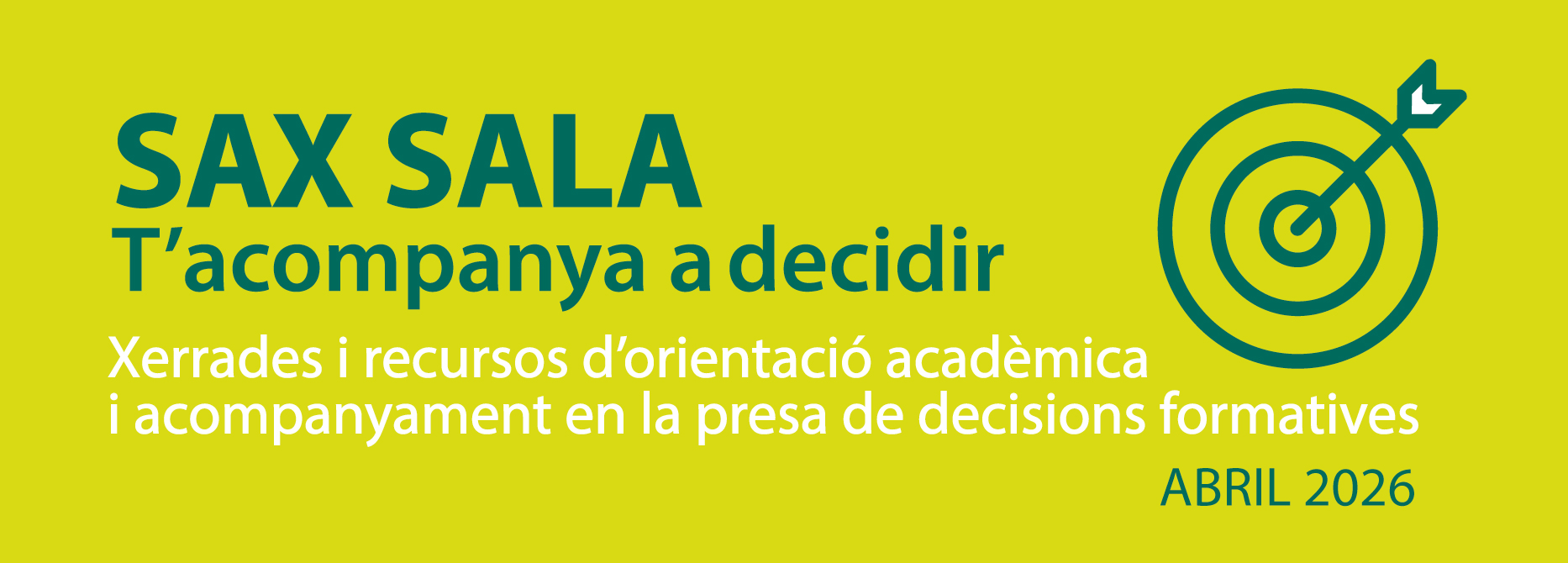 Sax Sala t'acompanya a decidir