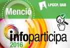 Menció Infoparticipa 2016