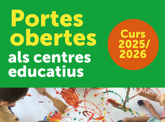 Portes obertes centres educatius