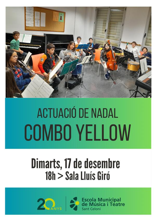 Cartell combo Yellow Nadal