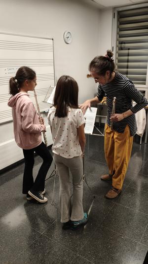 Classe de flauta travessera