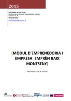 Continguts M&ograve;dul d'Emprenedoria i Empresa Empr&egrave;n BM