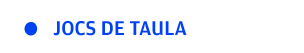 Jocs taula