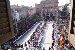 La Colla del Ferro a la Plaça de la Vila