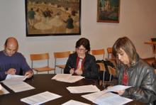 Signatura convenis educació